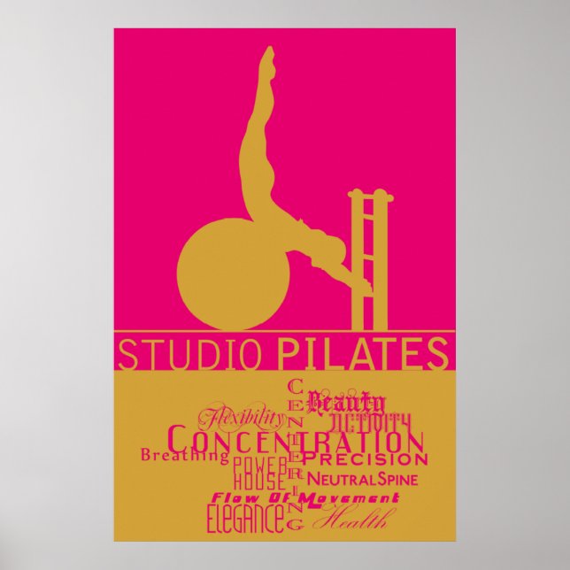 Studio Pilates - Poster (Framsidan)