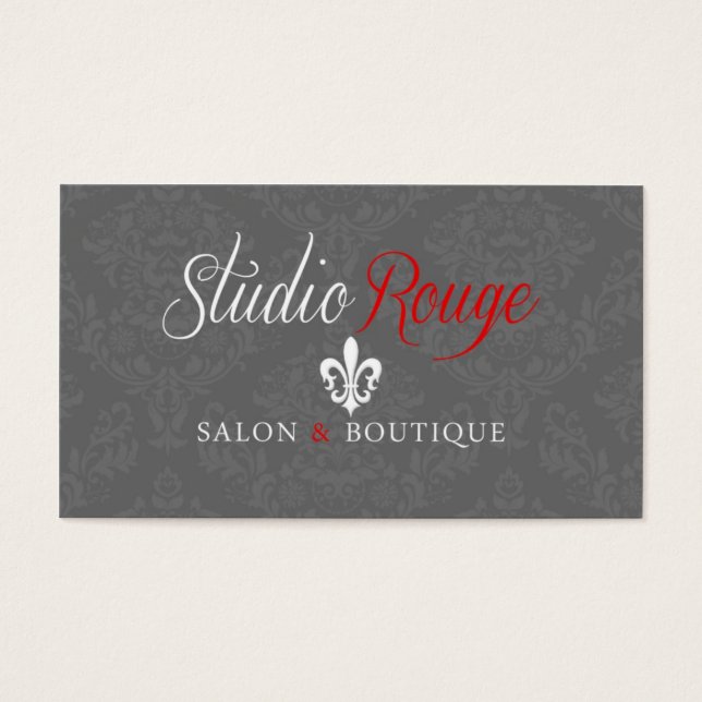 Studio Rouge - Nancy Visitkort (Framsidan)