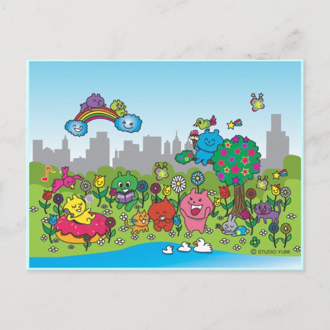 Studio Yumi vykort (Framsida)