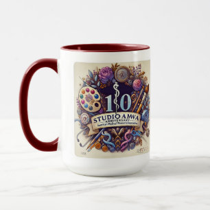StudioAMWA 10-årsdagen Mugg