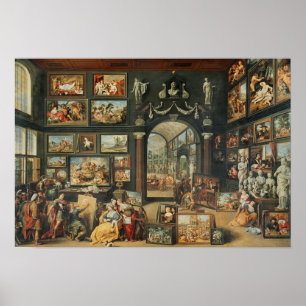 Studion av Apelles Poster