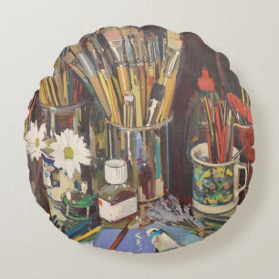 Studiostilleben 2012 rund kudde