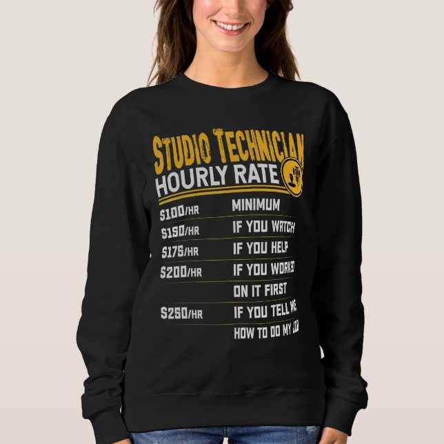Studiotekniker Timpris   Studioinspelare T Shirt (Framsida)