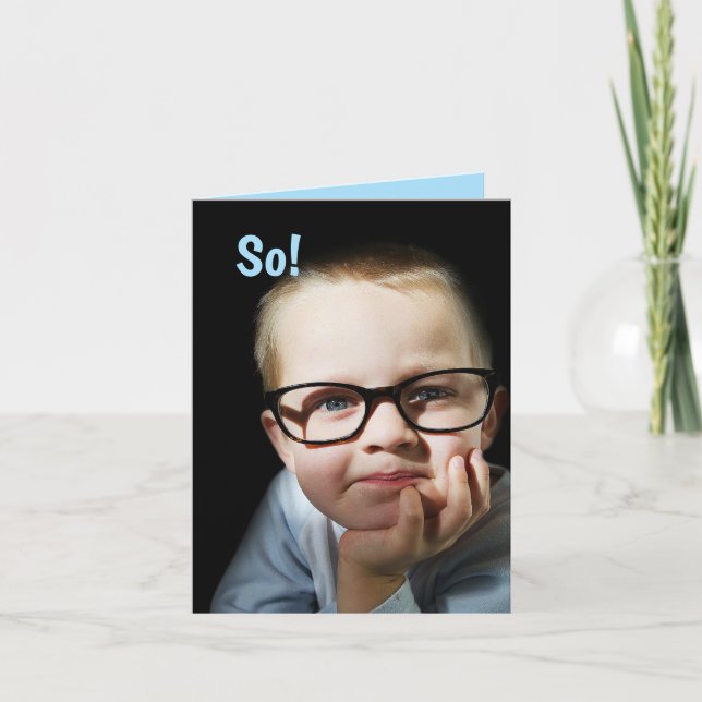 STUDIOUS GET WELL CARD KORT (Framsida)