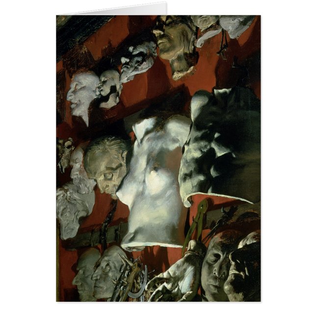 Studiovägg, 1872 hälsningskort (Framsidan)