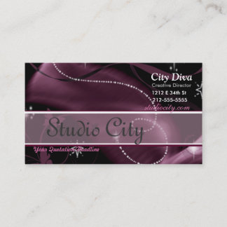 Studiovisitkort Tidsbeställning Kort