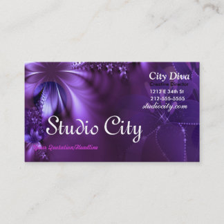 Studiovisitkort Tidsbeställning Kort