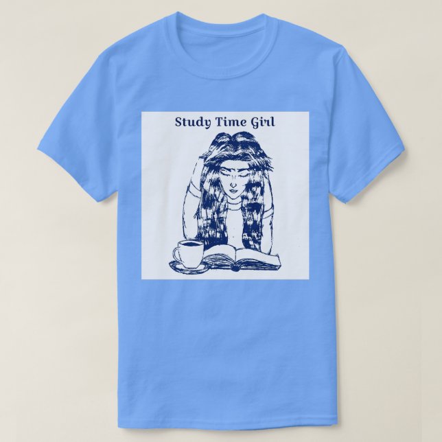 STUDITIDSFRIST MED TEA KOPP ANPASSAD DESIGN TSHIRT T SHIRT (Design framsida)