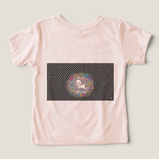 Studsa in i salighet. T-Shirt (Design Baksida)