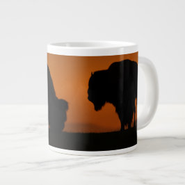 studssolnedgång jumbo mugg
