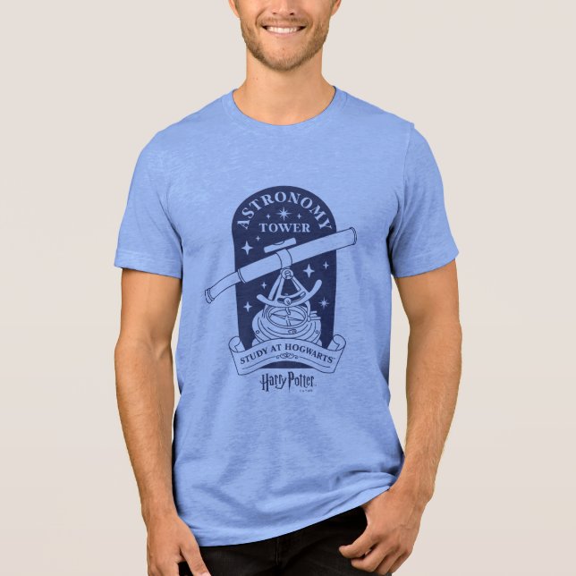 Study at HOGWARTS™ Astronomy Tower T Shirt (Framsida)