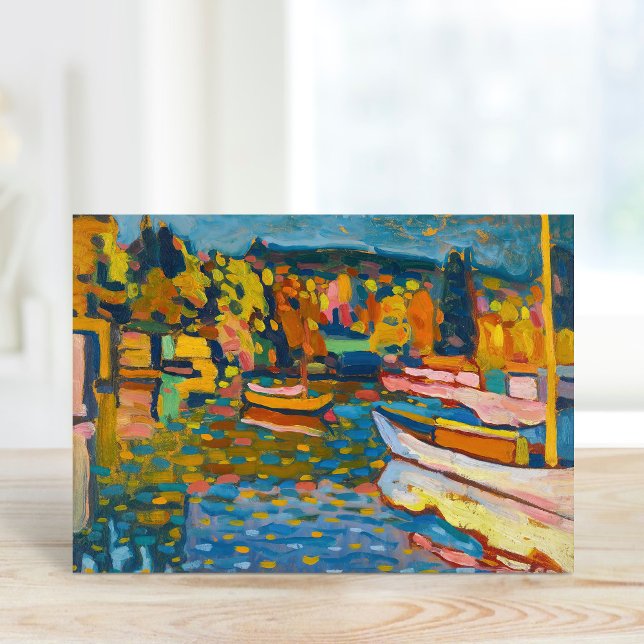 Study for Autumn Ligcape with Boats | Kandinsky Kort (Skapare uppladdad)