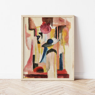 Study for BrightStor Shop Window Augusti Macke Poster