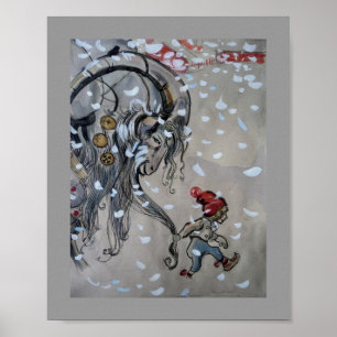 Study for Julbacken (Yule Goat) 1911 Poster