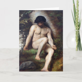 Study for Paradise Lost Fine Art Greetings Card Kort