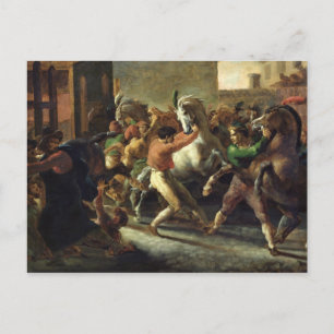 Study for the Tävling of the Barbarian Horses, 181 Vykort