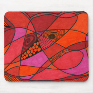 "Study in " Abstract Design Mousepad Musmatta