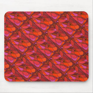 "Study in " Tiled Abstract Design Mousepad Musmatta