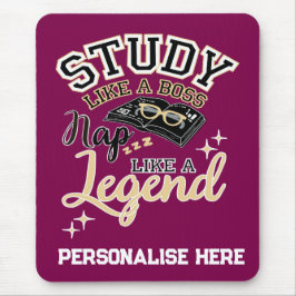 Study Like a Boss, Nap Like a Legend, College gift Musmatta