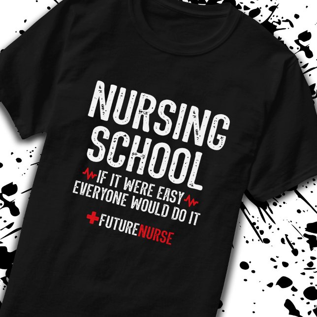 Study Motivation Gift - Sjukskolan Student T Shirt (Skapare uppladdad)