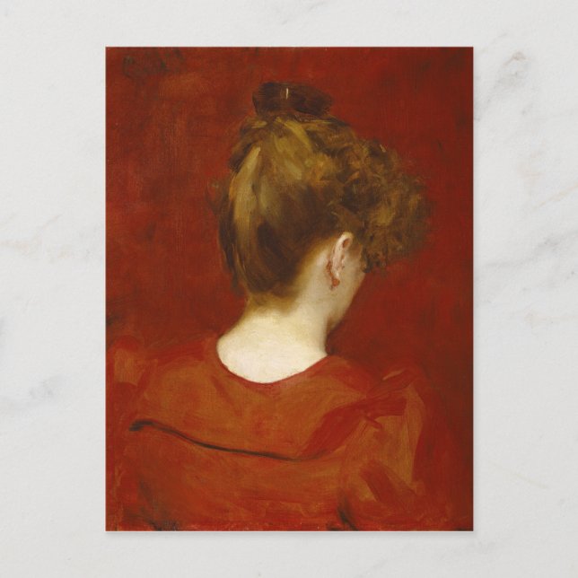 Study of Lilia, 1887 (oil on canvas) Vykort (Framsida)