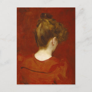 Study of Lilia, 1887 (oil on canvas) Vykort