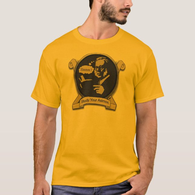 StudyYourAsimov Tee Shirt (Framsida)