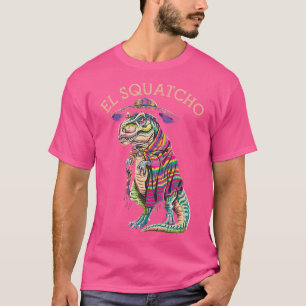 Stuffade T Rex Trex Stuffy El Squatcho Poncho Dino Shirt