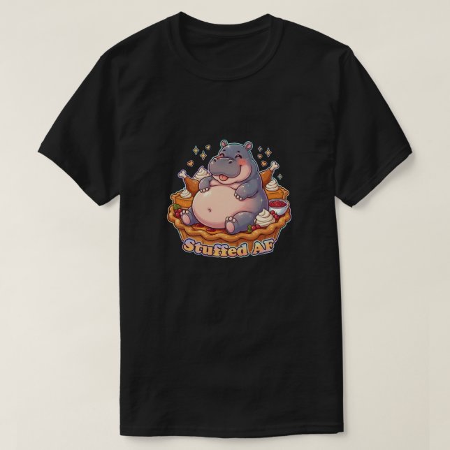 Stuffed AF T Shirt (Design framsida)