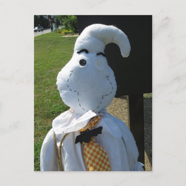 Stuffed Ghost Vykort (Framsida)