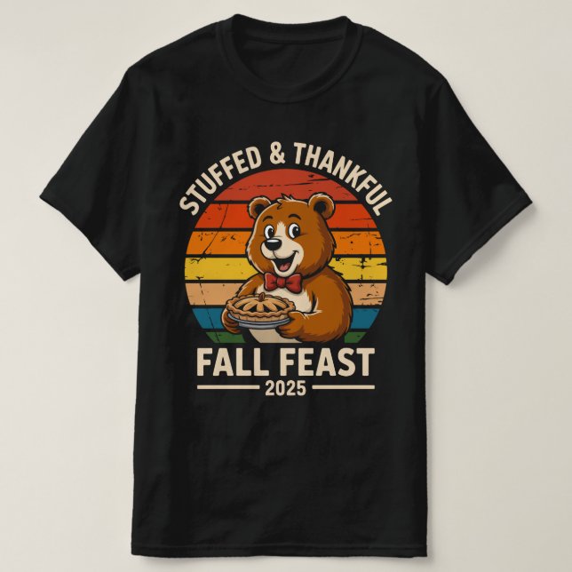 Stuffed & Thankful Tee (Design framsida)