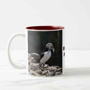 Stuffin puffinmugg Två-Tonad mugg