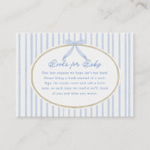 Stug-blå baby shower 'Böcker för bebis' för Baby