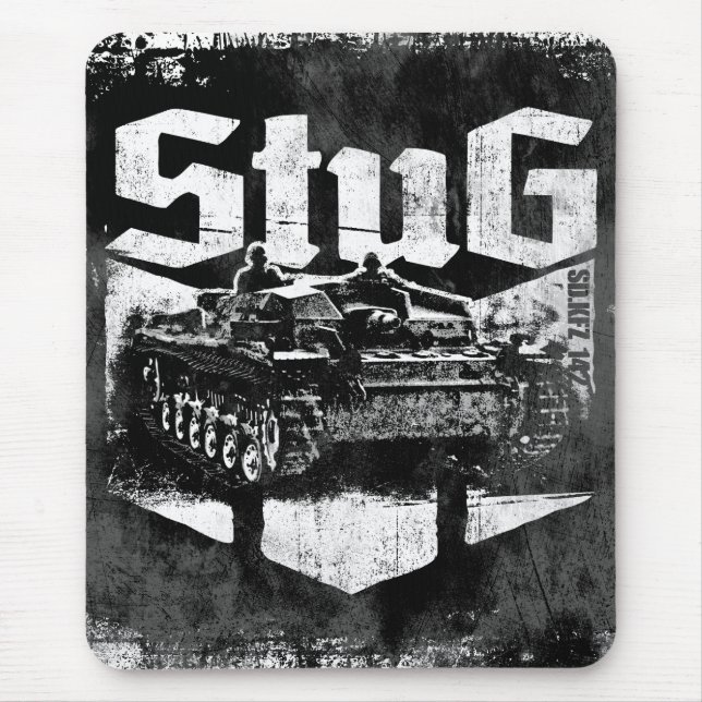 StuG III Mousepad Musmatta (Framsidan)