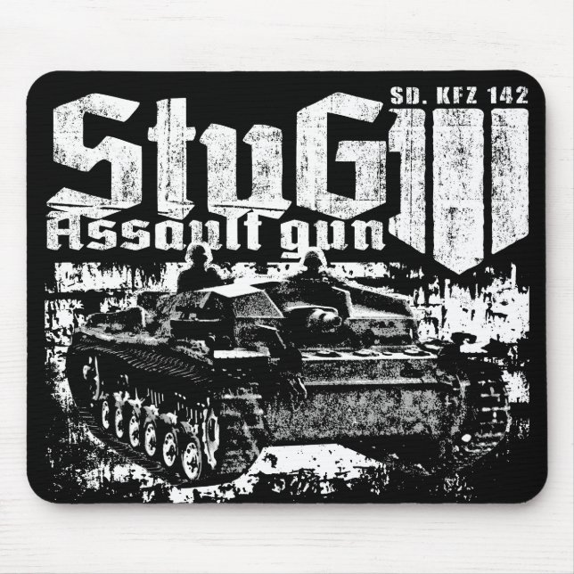 StuG III Mousepad Musmatta (Framsidan)