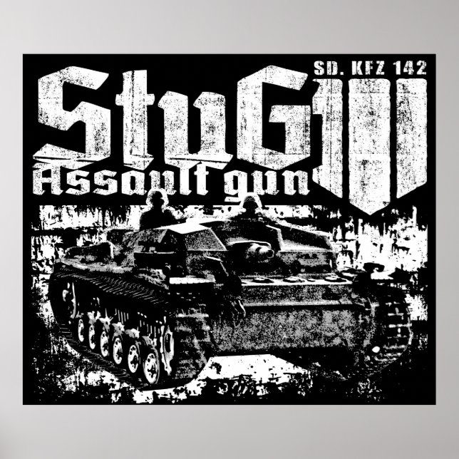 StuG III-Poster Poster (Framsidan)