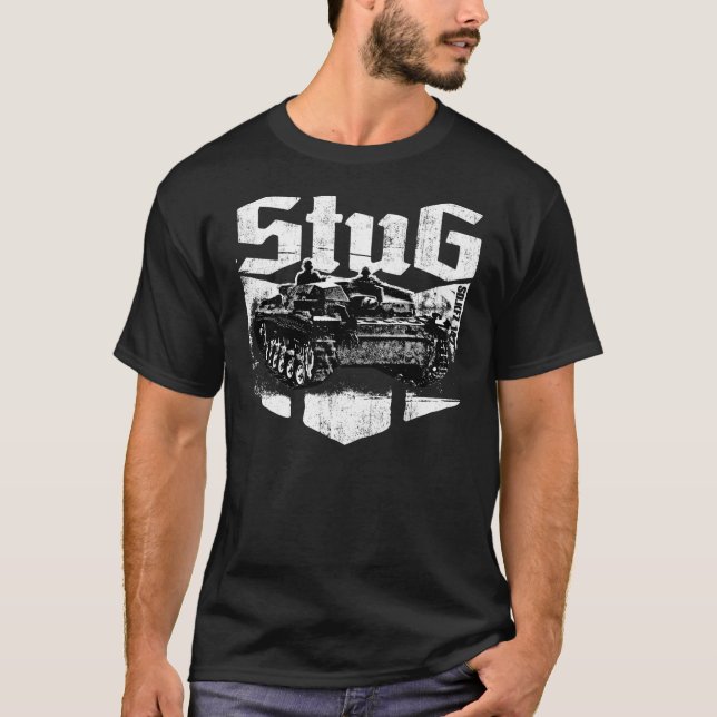 StuG III T-Shirt (Framsida)