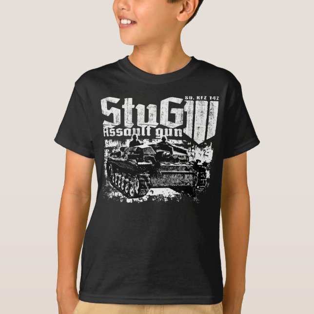 StuG III T-tröja T-shirt (Framsida)