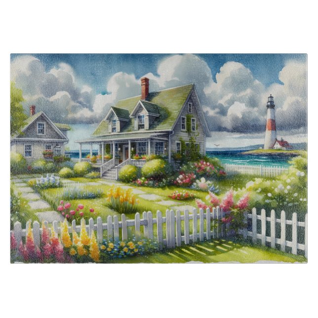 Stuga med utsikt över fyren (Framsidan)