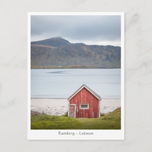 Stuga Ramberg Lofoten Vykort