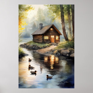 Stuga vid floden 2 poster