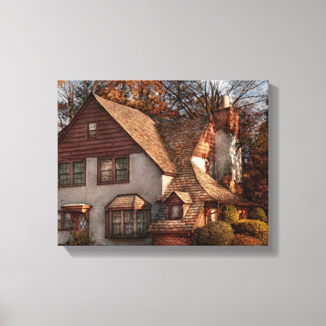 Stuga - Westfield, NJ - Familjestuga Canvastryck (Framsida)