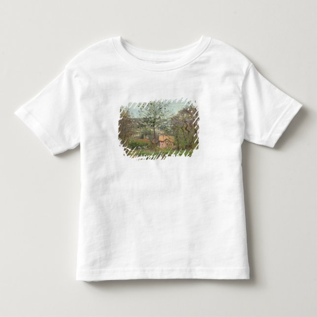 Stugan eller det rosa huset tee (Framsida)