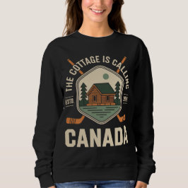 Stugan kallar Kanada Rolsk kärlek Valentin T Shirt