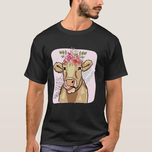 Stugkärna Ko T Shirt (Framsida)