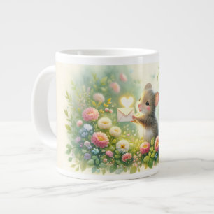 Stugmaus Kärleksbrev Äng Jumbo Mugg
