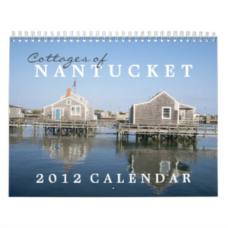 Stugor av den Nantucket 2012 kalendern Kalender