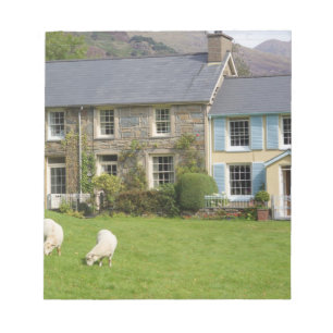 Stugor, Beddgelert, Gwynedd, Wales Anteckningsblock