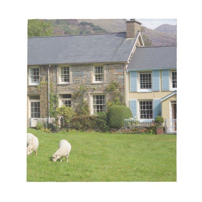Stugor, Beddgelert, Gwynedd, Wales Anteckningsblock (Framsida)