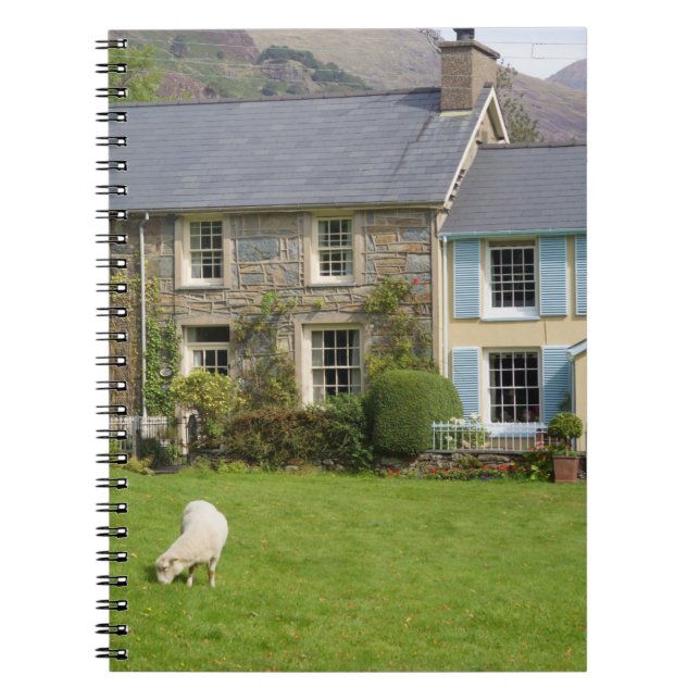 Stugor, Beddgelert, Gwynedd, Wales Anteckningsbok (Framsidan)